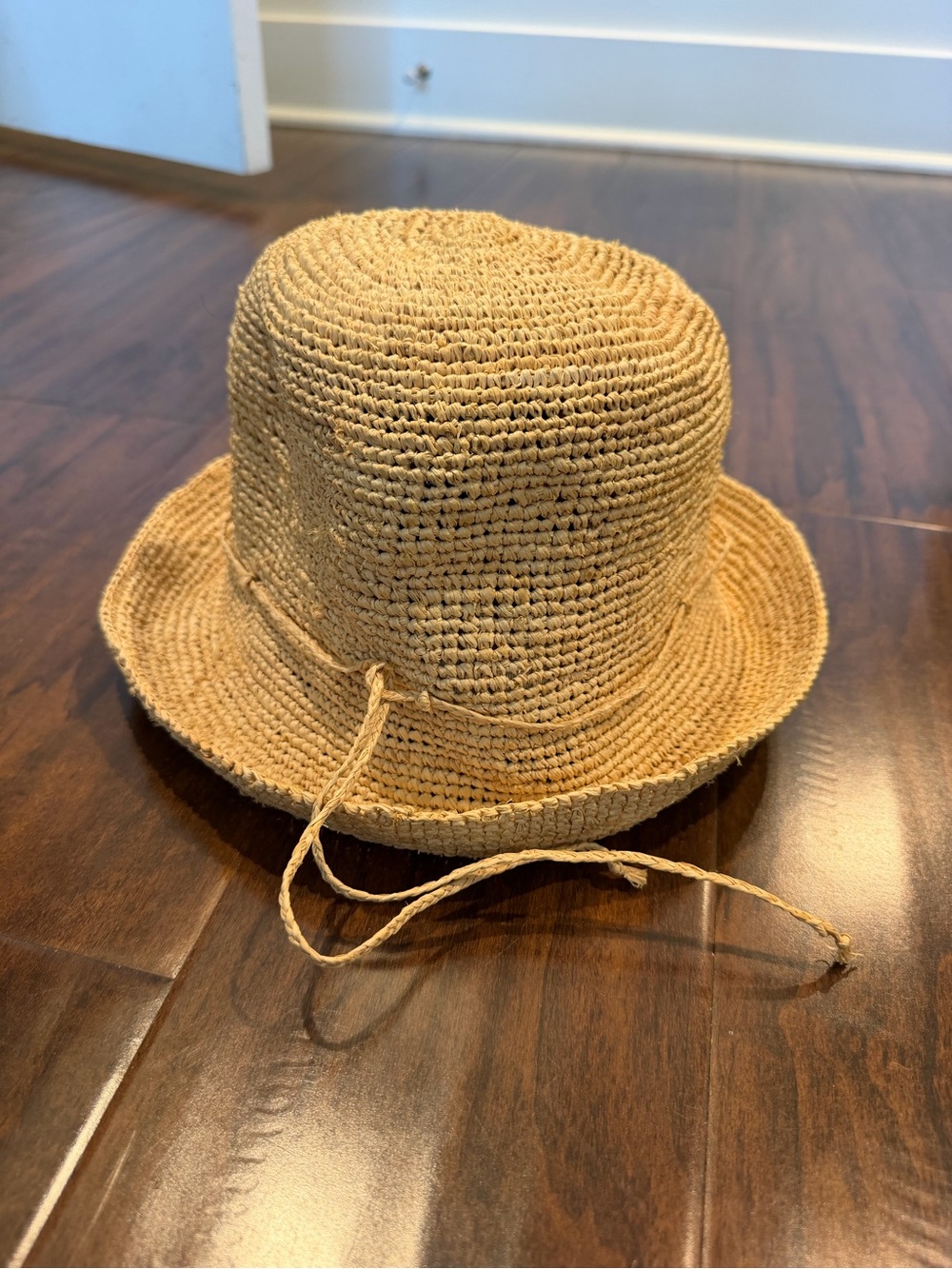 Straw Sun Hat - Natural Tan